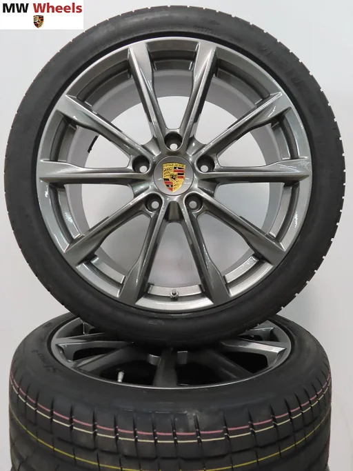 Porsche 19 inch velgen Boxster 982 Cayman 718 zomerbanden
