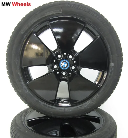 Originele BMW i3 velgen 19 inch met winterbanden en sensoren