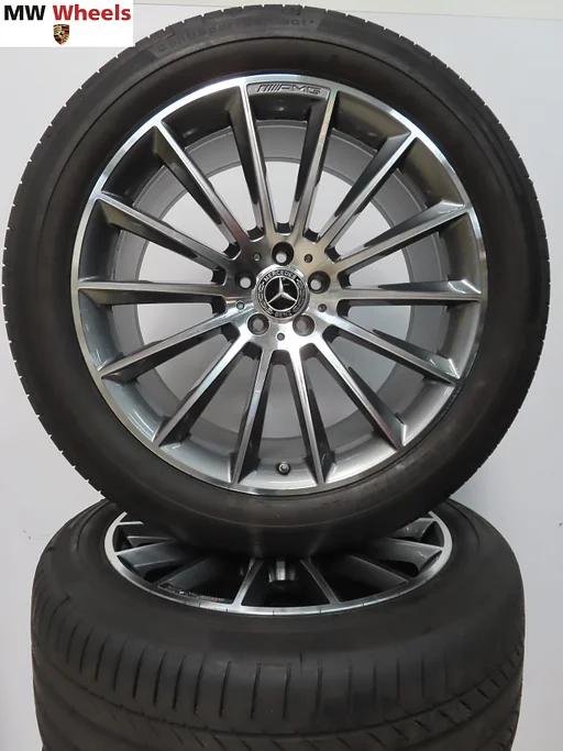 Originele Mercedes GLE 21 inch velgen W167 AMG zomerbanden