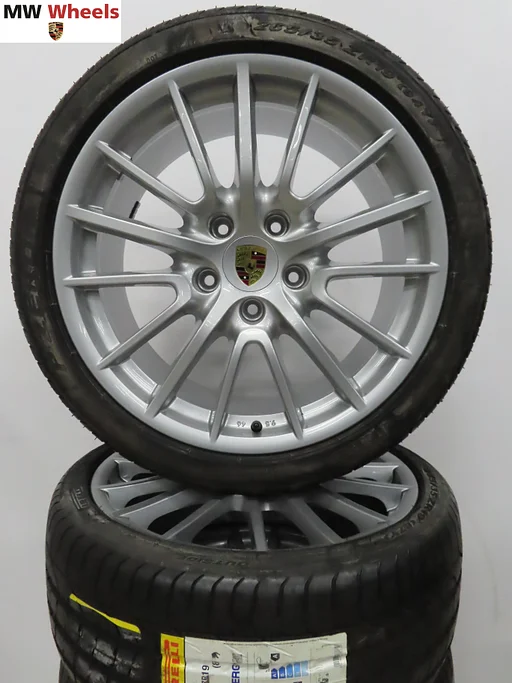 Porsche Boxster en Cayman 19 inch velgen zomerbanden nieuw