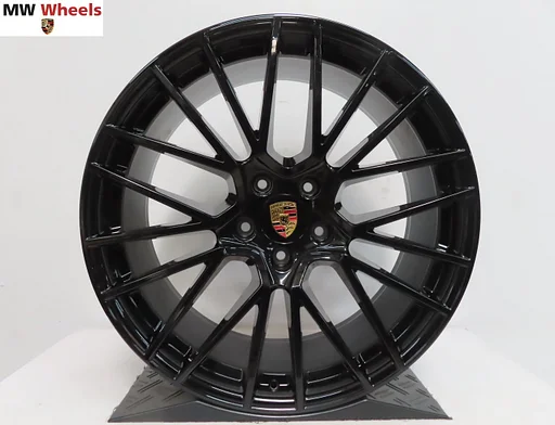 Originele Porsche Cayenne Coupe spyder 22 inch velgen zwart