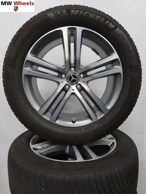 Originele Mercedes GLE W167 20 inch velgen met winterbanden