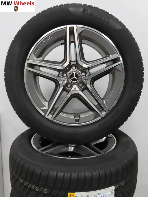 Originele Mercedes GLE W167 AMG 20 inch velgen winterbanden