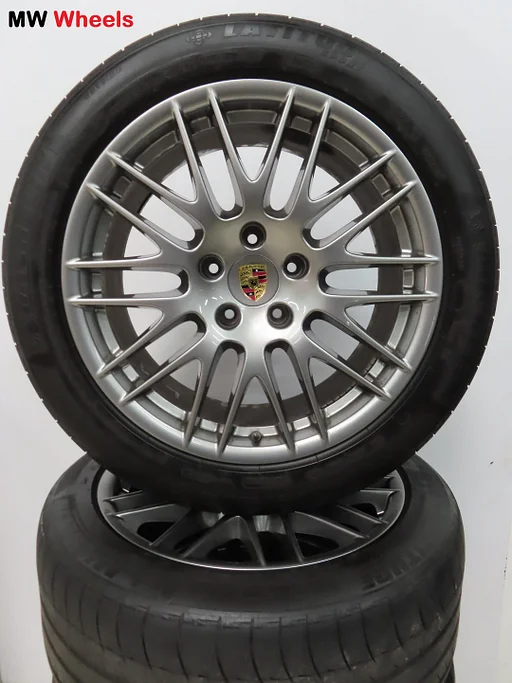 Porsche Cayenne Turbo 20 inch velgen RS Spyder zomerbanden