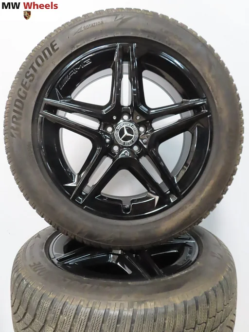 Originele Mercedes GLE W167 AMG 20 inch velgen winterbanden