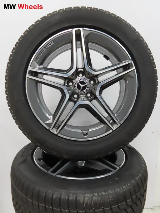 Originele Mercedes AMG 19 inch velgen GLC winterbanden nieuw