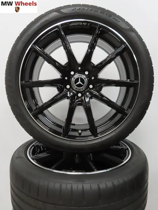 Originele Mercedes AMG 19 inch velgen E W213 met zomerbanden