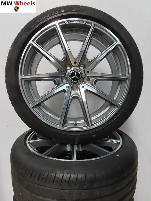 Originele Mercedes AMG 19 inch velgen E W213 met zomerbanden