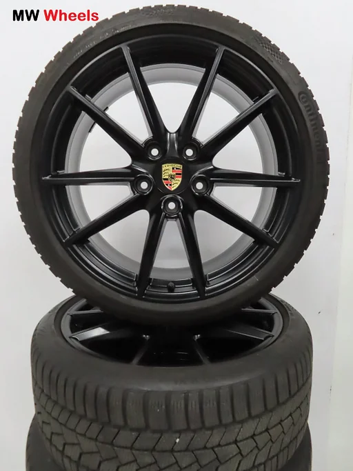 Porsche 21 inch Origineel velgen 911 992 met winterbanden