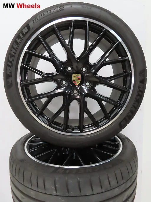 Porsche Panamera 971 velgen 21 inch sport design zomerbanden