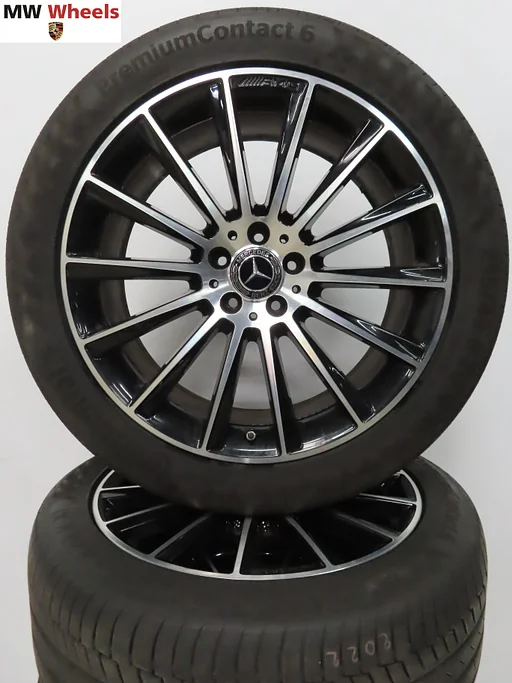 Originele Mercedes GLC 253 AMG 20 inch velgen zomerbanden
