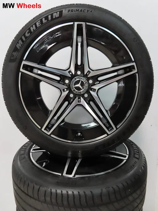 Mercedes 18 inch velgen AMG C W206 300E 400E met zomerbanden