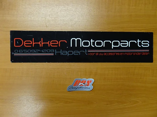 Bos Exhausts Uitlaat / Demper Sticker # Bos Competizione #
