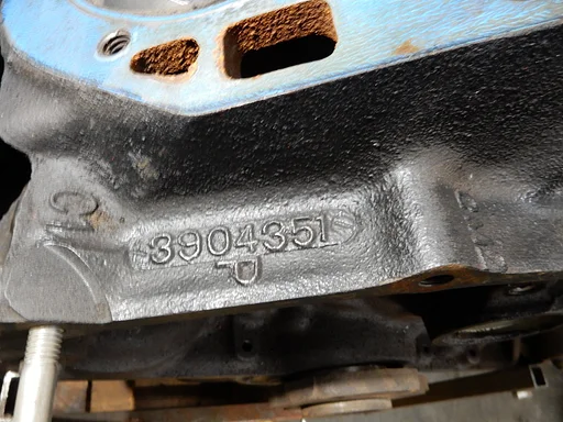 1967 Corvette Big Block Chevy BBC 427 4 Bolt Main Block 3904351