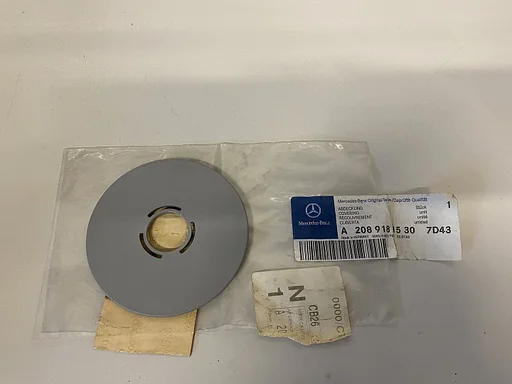 NEU NOS Abdeckung Lehnenverstellung grau für Mercedes-Benz C208 A208