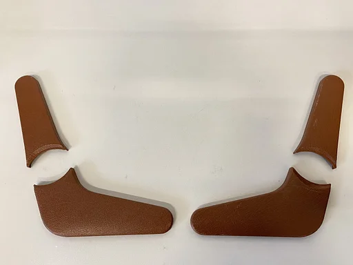 Satz Sitzabdeckungen cognac für Mercedes-Benz W108 W109 W114 W115 /8