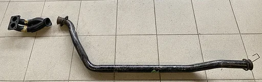NOS voorpijp uitlaat Mercedes-Benz W123 200 230 serie 0,5