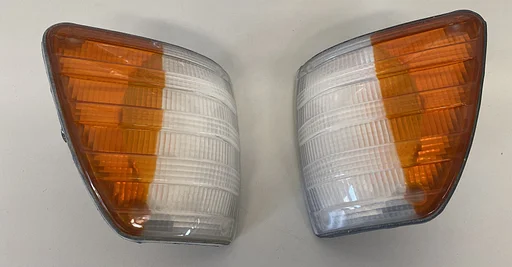 NOS knipperlicht L+R Italiaans voor Mercedes-Benz W116 uniek!
