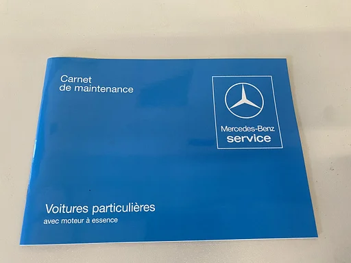 NOS onderhoudsboekje voor Mercedes-Benz R107 W123 W126