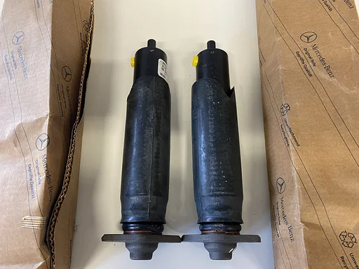 NOS veerpoot niveauregeling L+R Mercedes-Benz W123 T-model S123