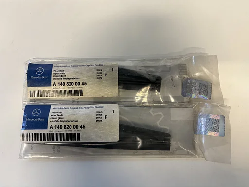 NOS wisserbladen koplamp set voor Mercedes-Benz W140