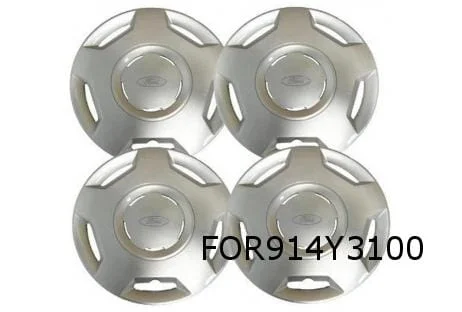 Ford Fiesta VI Wieldoppen set (4x) 14'' (zilver) Origineel! 1224710