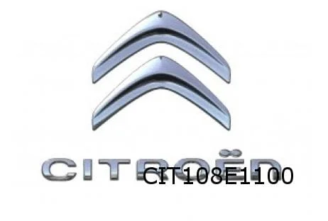 Citroën C1 embleem tekst + logo ''Citroën'' achterruit Origineel! 1612782080 RESTPARTIJ!