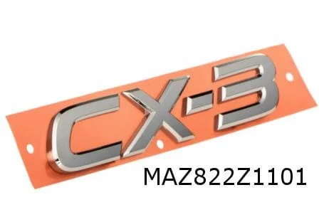 Mazda CX-3 embleem tekst ''CX-3'' achter Origineel! D10J51721
