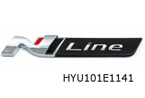 Hyundai Tucson embleem ''N-line'' voorscherm L Origineel! 86311D7700