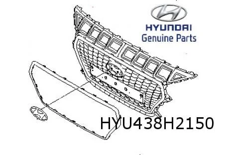Hyundai i30 embleem logo ''Hyundai'' Origineel! (HB en Wagon) 86300G4000