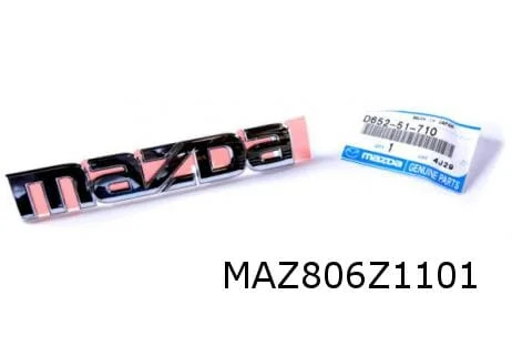 Mazda 2 embleem tekst ''Mazda'' achter Origineel! D65251710