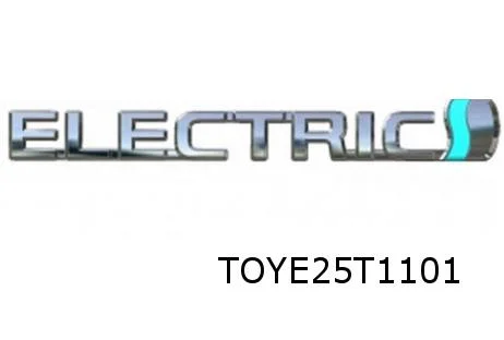 Toyota Pro-Ace embleem tekst ''electric'' Links voor Origineel! SU001B2905
