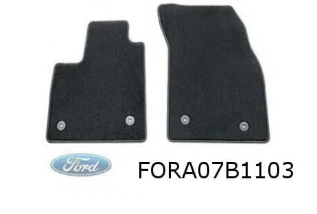 Ford Fiesta VII/ Puma Mattenset (L+R) voorzijde (zwart) Origineel! 2195330
