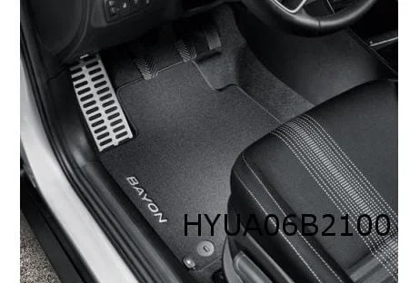 Hyundai Bayon Mattenset velours (4x) tekst "Bayon" Origineel! Q0143ADE50