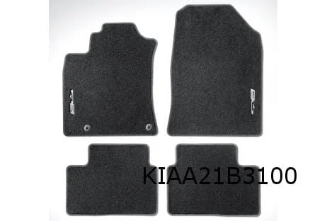 Kia Rio V Mattenset (4x) velours tekst "GT-line" Origineel! H8143ADE01GL