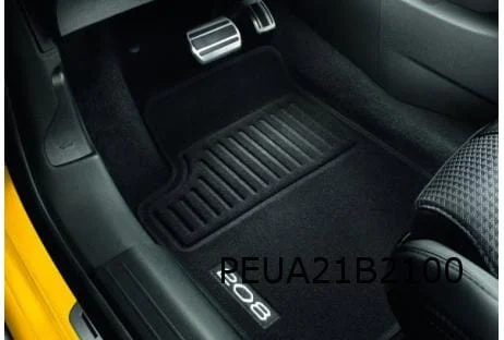 Peugeot 208 (10/19-) Mattenset (L+R) voorzijde (velours) Origineel! 1648538780