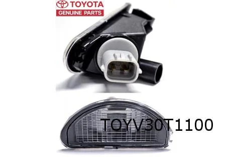 Toyota Aygo (B10) Kentekenverlichting (L/R) Origineel! 812700H010