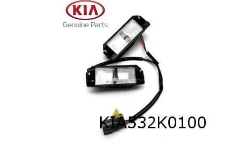 Kia Rio III Kentekenverlichtingset (Links+Rechts) Origineel! 925011W200