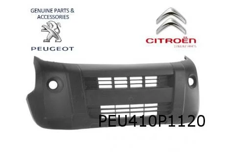 Citroën Nemo/ Peugeot Bipper voorbumper (zwart) (+ml) Origineel! 1609339580