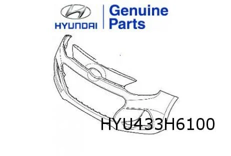 Hyundai i10 (1/17- 2/20) voorbumper (te spuiten) Origineel! 86511B9500