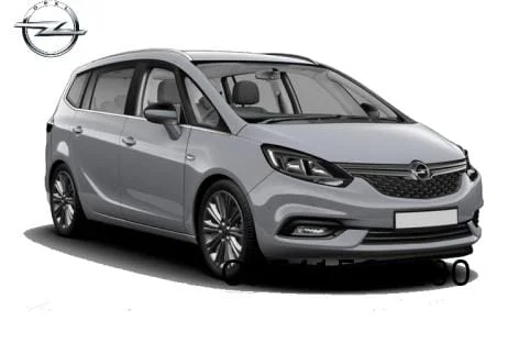 Opel Zafira voorbumper (20|25|25) (bij PDC en dodehoek detectie) (te spuiten) Origineel! 39079782
