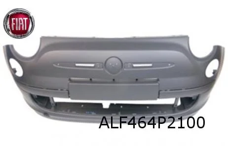 Fiat 500 voorbumper (versie Lounge / of chromekit) (te spuiten) Origineel! 71777627