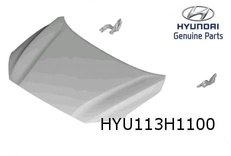 Hyundai Kona (11/17-2/21) motorkap (te spuiten) Origineel! 66400J9000