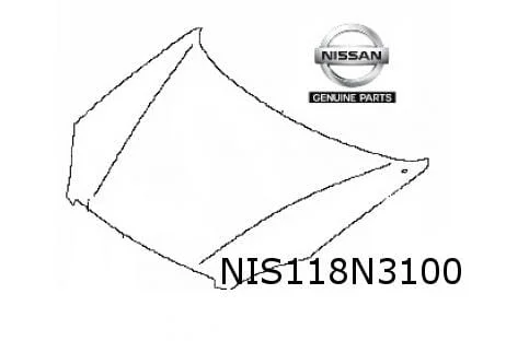 Nissan Qashqai (6/17-5/21 ) motorkap (te spuiten) Origineel!  F5100HV0MA