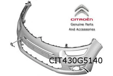 Citroën C4 Grand Picasso voorbumper (bij koplampsproeiers) (te spuiten) Origineel! 1610193680