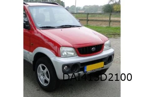 Daihatsu Terios (11/00-) voorbumper (te spuiten) Origineel! 5211987423100