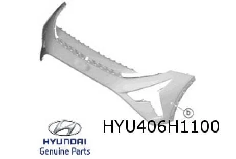 Hyundai Bayon 6/21- voorbumper (Comfort) (te spuiten) Origineel! 86511Q0AA0
