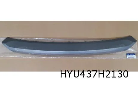 Hyundai Tucson (9/15-11/18) voorbumper skidplate onder (zilver) (te spuiten) Origineel! 86565D7110