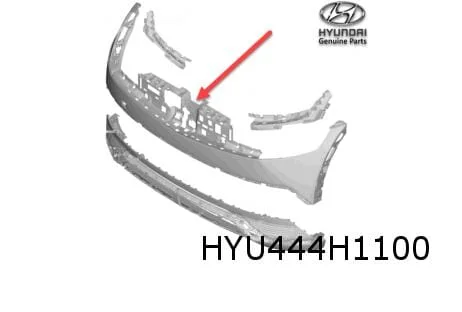 Hyundai Ioniq 5 (10/21-) voorbumper (te spuiten) Origineel! 86510GI000