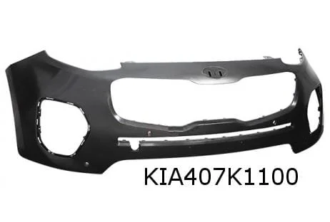 Kia Sportage (-10/18) voorbumper bovendeel (bij PDC) (te spuiten) Origineel! 86511F1010
